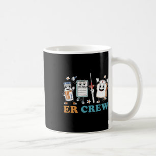Retro Er Crew Emergency Room Funny Er Ed Nurse Tec Kaffeetasse