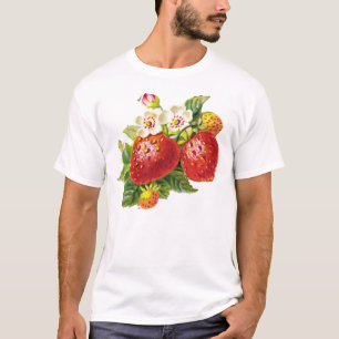 Retro Erdbeere T-Shirt
