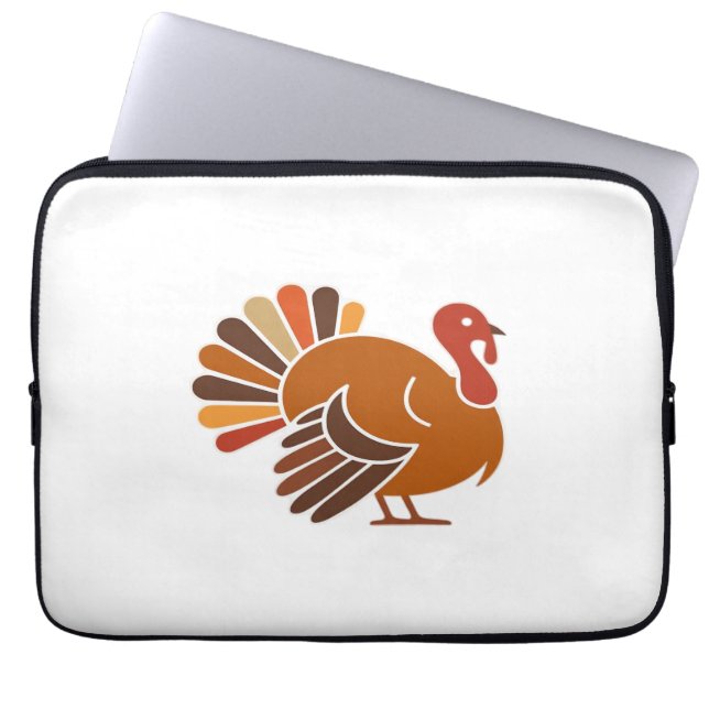 Retro Erntedank Türkei - Fall Harvest Design Cl Laptopschutzhülle (Vorderseite)