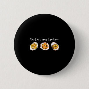 Retro-Erntedankfest Du weißt, warum ich hier Devil Button
