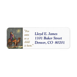 Retro Erste Weihnachtsweisheit Männer Rücksendeadr