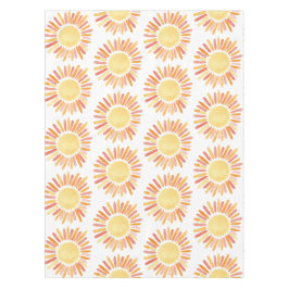 Retro Erster Ausflug rund um die Sun Birthday Part Tischdecke