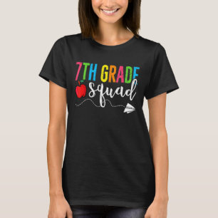 Retro Erster Schultag 7. Schulklasse T-Shirt