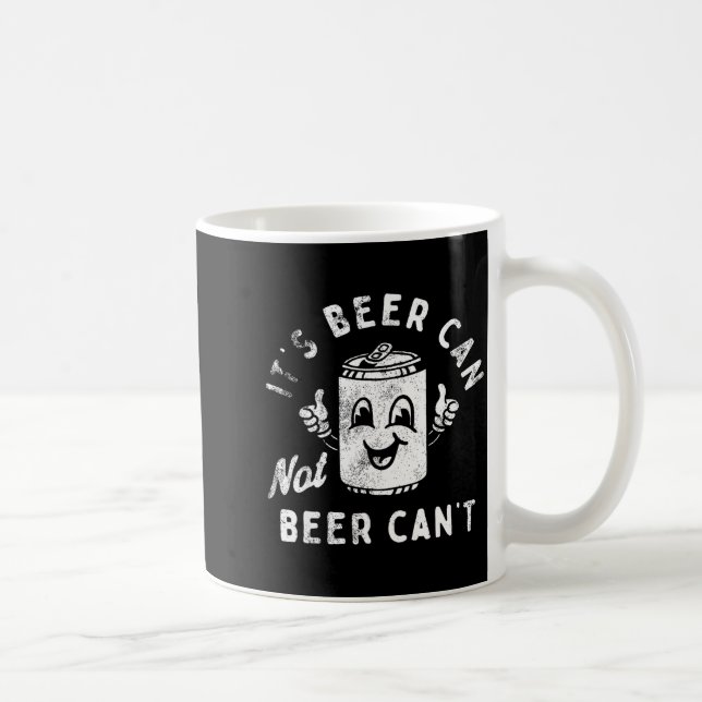 Retro Es ist Bier kann kein Bier lustige Party Get Kaffeetasse (Rechts)