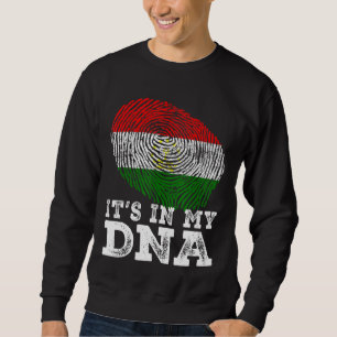 Retro Es ist in meinem DNS Tadschikistan Flag Fing Sweatshirt