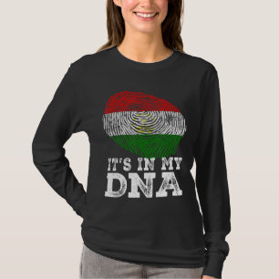 Retro Es ist in meinem DNS Tadschikistan Flag Fing T-Shirt