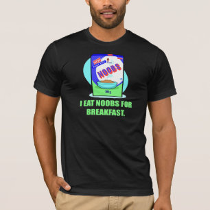 Retro esse ich Noobs für Frühstücks-T - Shirts