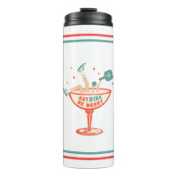 Retro essen, trinken und Meren Pickleball Weihnach