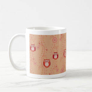 Retro Eulen-Tasse Tasse