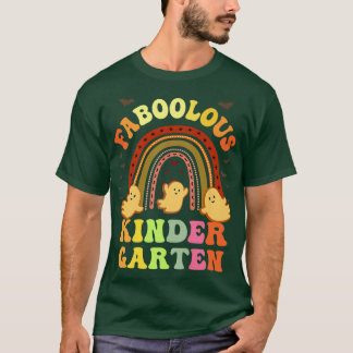 Retro FABOOLOUS KINDERGARTEN LEHRER Kostüm T-Shirt