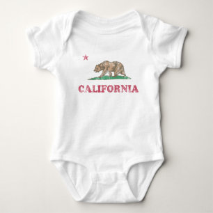 Retro-Fahne Baby Strampler