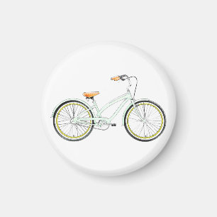Retro Fahrrad Magnet