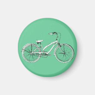 Retro Fahrrad Magnet