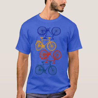 Retro-Fahrrad T-Shirt