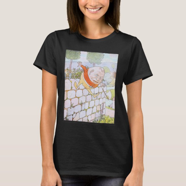 Retro Fairy The Great Fall Humpty Dumpty 1 T-Shirt (Vorderseite)