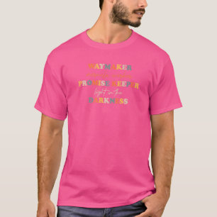 Retro Faith Cross Waymaker Versprechen Keeper Chri T-Shirt