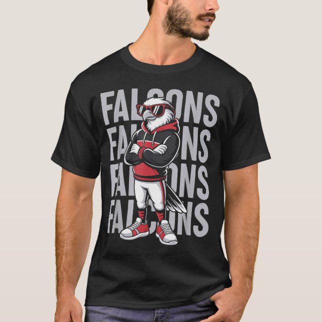 Retro Falcon Gift For Men Women Boys Girls Kids  T-Shirt (Vorderseite)