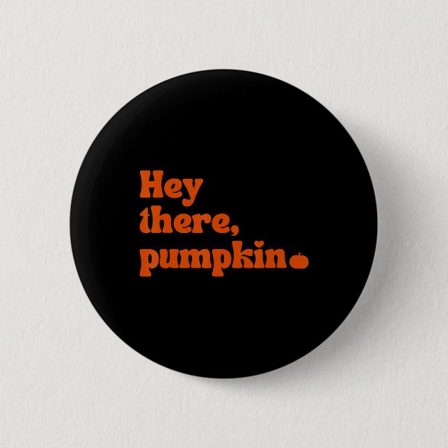 Retro Fall Ästhetik Button (Vorderseite)