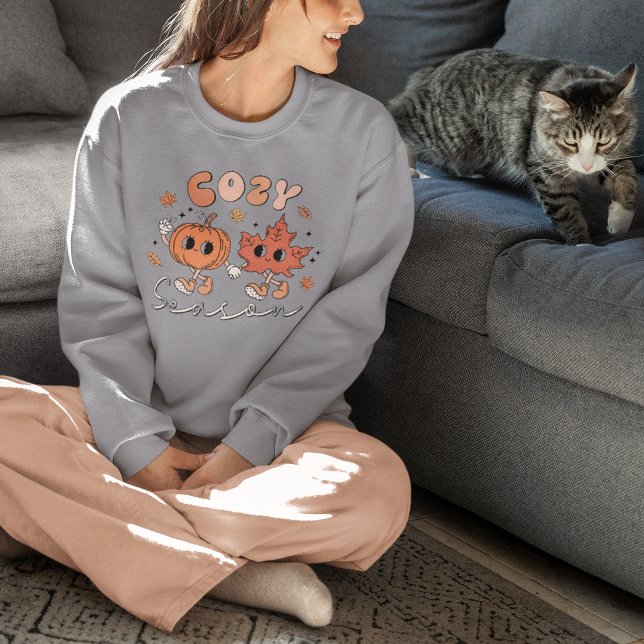 Retro Fall Cosy Saison Sweatshirt (Retro Fall Cozy Season Sweatshirt)