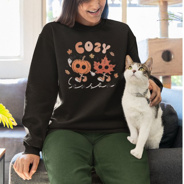 Retro Fall Cosy Saison Sweatshirt (Retro Fall Cozy Season Sweatshirt)