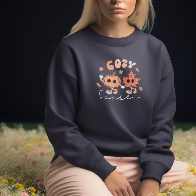Retro Fall Cosy Saison Sweatshirt (Retro Fall Cozy Season Sweatshirt)