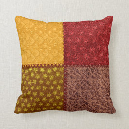 Retro Fall-Schrott-Patchwork-Kissen Kissen