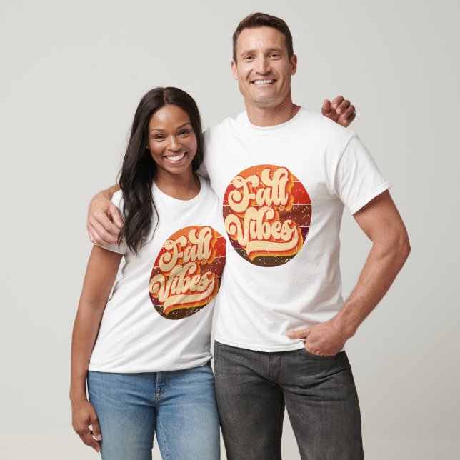 Retro Fall Vibes - Fall T - Shirt (Unisex)