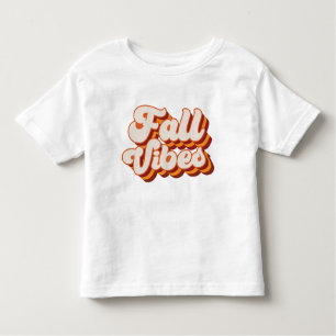 Retro Fall Vibes Kleinkind T-shirt