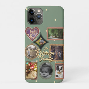 Retro-Familie 8 Foto-Collage INDIVIDUELL Case-Mate iPhone Hülle