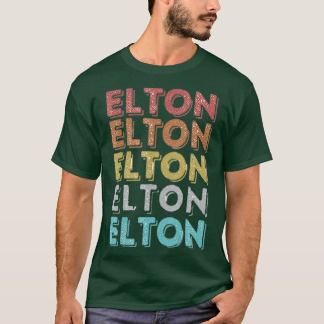 Retro-Familie T-Shirt (Vorderseite)