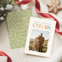 Retro Family Photo Portrait Christmas