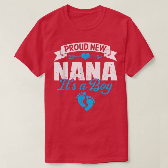 Retro Family Stolz New Nana Es ist eine junge Gend T-Shirt (Design vorne)