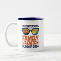 Retro Family Wiedersehen Cruise Trip Beach Urlaub