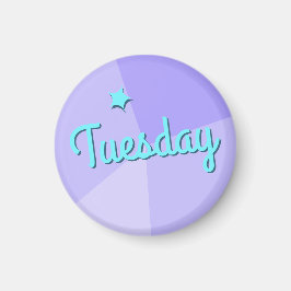 Retro-Farbblockplaner Magnet