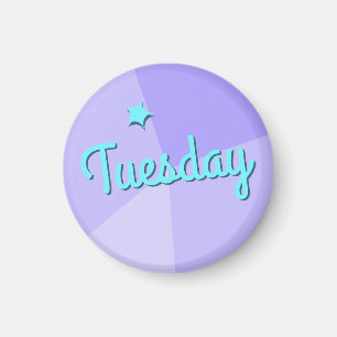 Retro-Farbblockplaner Magnet