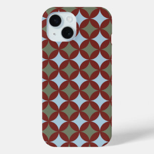 Retro Farben Mitte Jahrhundert Moderne Kreise Case-Mate iPhone Hülle