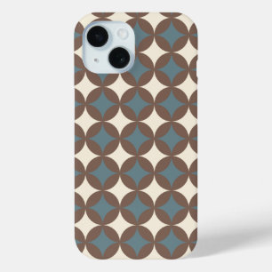 Retro Farben Mitte Jahrhundert Moderne Kreise Case-Mate iPhone Hülle