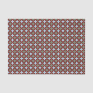 Retro Farben Mitte Jahrhundert Moderne Kreise Seidenpapier