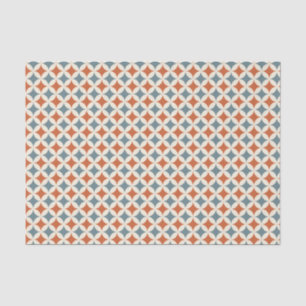 Retro Farben Mitte Jahrhundert Moderne Kreise Seidenpapier