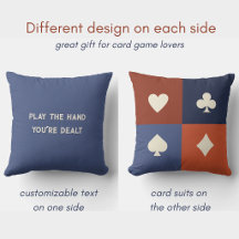 Retro-Farben Spiel das Blatt, das dir zugeteilt wu