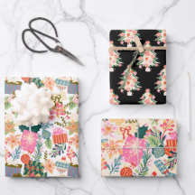 Retro-farbenfrohe Weihnachtsfeiertage