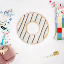 Retro-farbige Donut-Muster Minimalist Party-Spaß