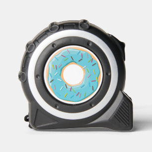 Retro-farbige Donut-Muster Minimalist Party-Spaß Maßband