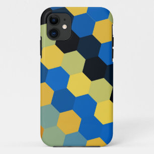 Retro farbige Hexagons nahtlos Grafik 2 Case-Mate iPhone Hülle