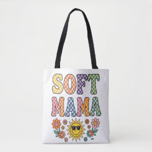 Retro Farbige Karierte Soft Mama PNG - Vintage S