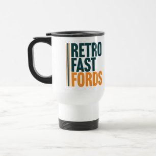 Retro Fast Fords Reisebecher