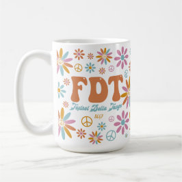 Retro FDT Foxtrot Delta Tango Kaffeetasse