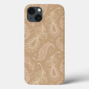 Retro-feater-blass-Muster Case-Mate iPhone Hülle