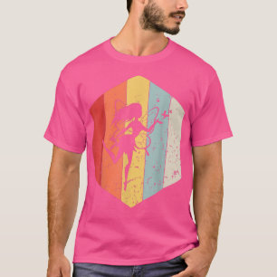 Retro-Fee Vintage-Fee Silhouette Pegasus-Fee T-Shirt