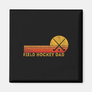 Retro Feldhockey-Vater Ll Vater Feldhockey-Spiel Magnet